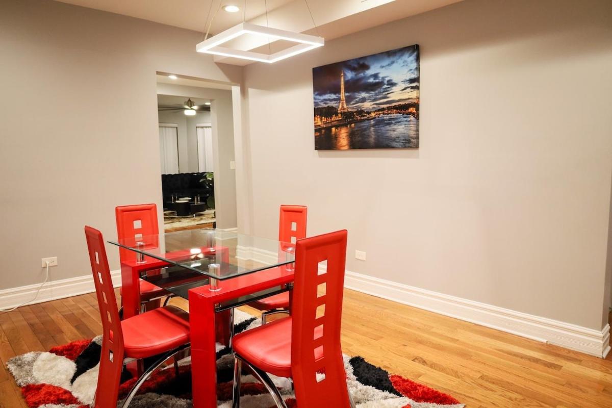 Gorgeous 4Bdr In Chicago,15Mins From Dwtn Apartment Bagian luar foto