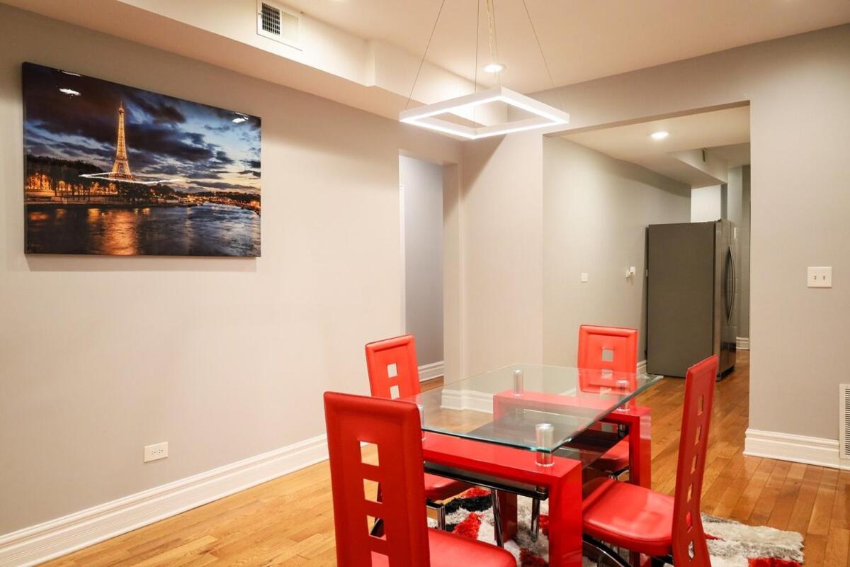 Gorgeous 4Bdr In Chicago,15Mins From Dwtn Apartment Bagian luar foto