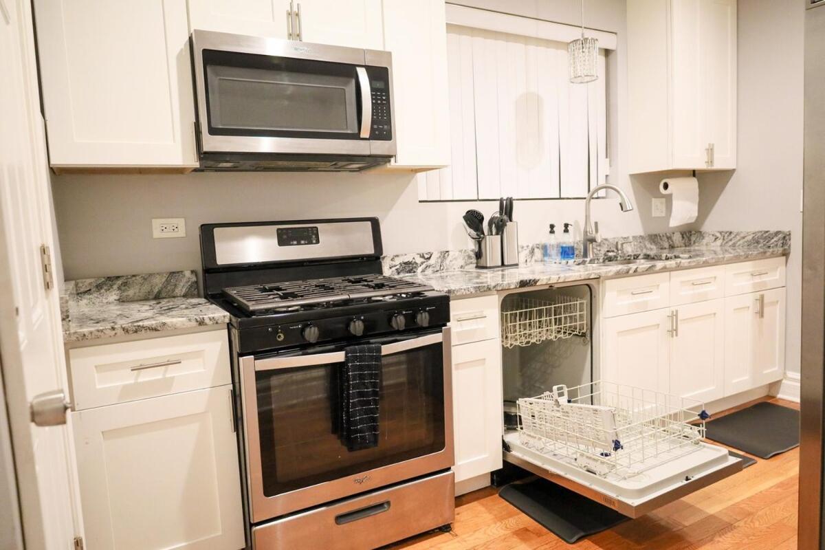 Gorgeous 4Bdr In Chicago,15Mins From Dwtn Apartment Bagian luar foto