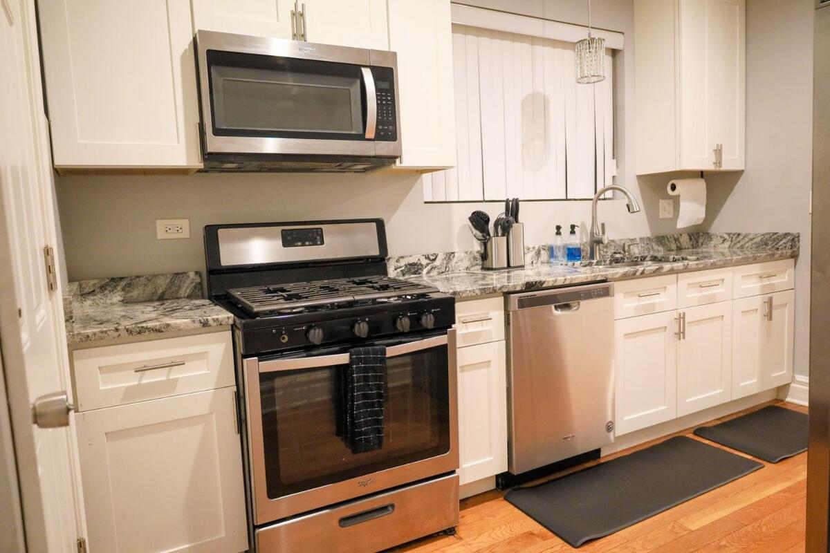 Gorgeous 4Bdr In Chicago,15Mins From Dwtn Apartment Bagian luar foto